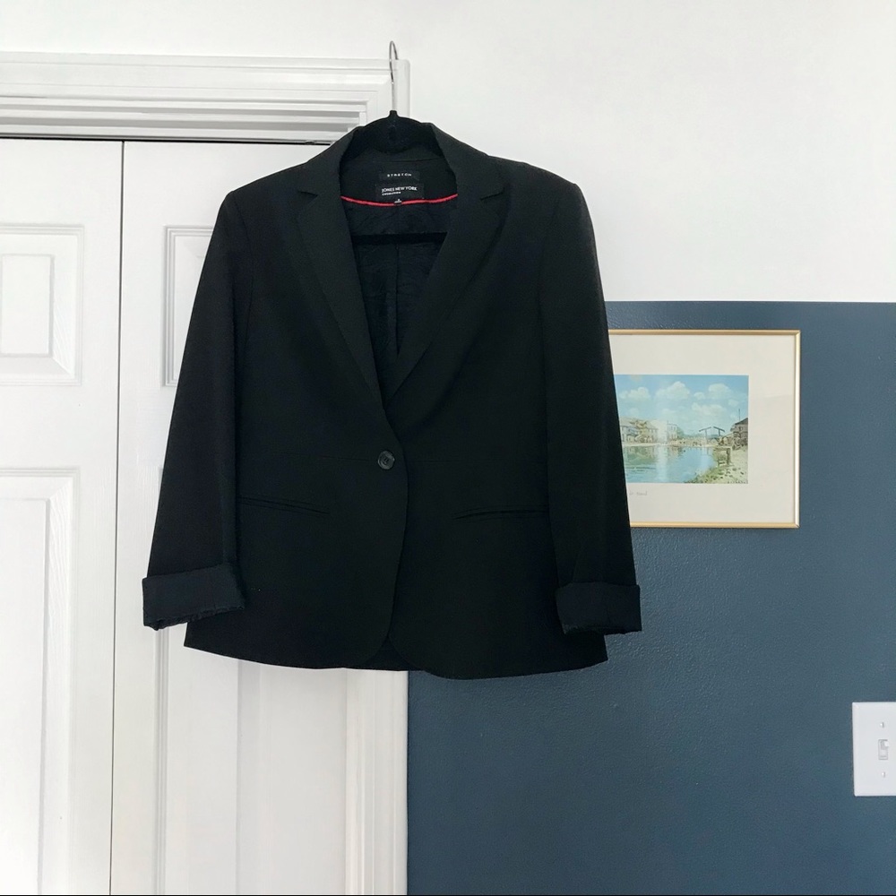 DONATED Jones New York Collection Black Blazer